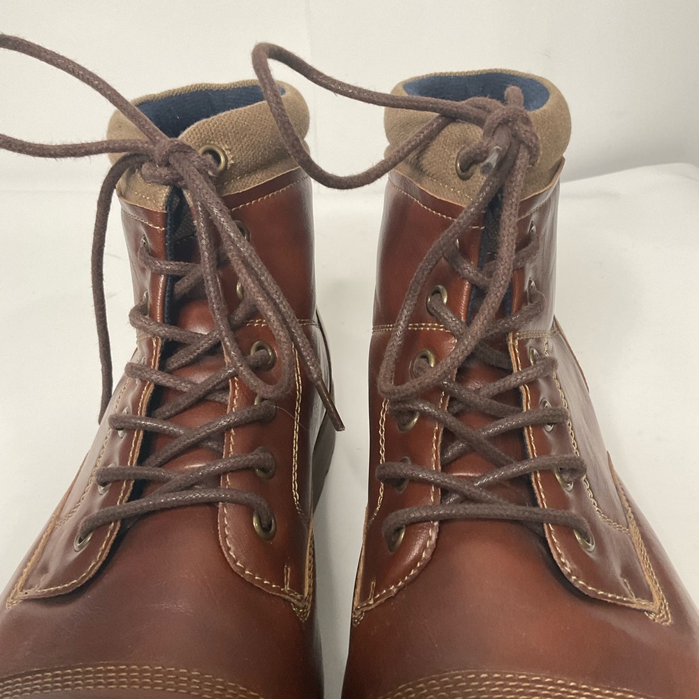 Miralto Men’s Brown Lace-Up Casual Ankle Boots; Like New Size 11D. - Picture 7 of 12